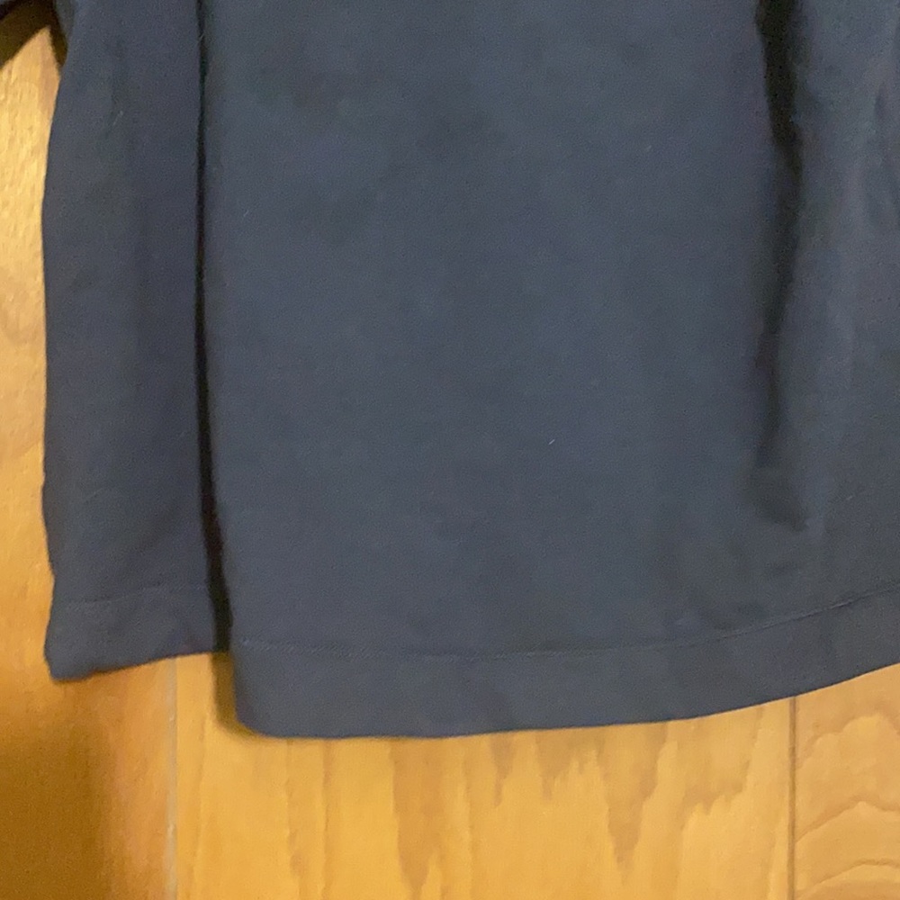 Eri + Ali black short sleeve sweatshirt top size M - Picture 3 of 5